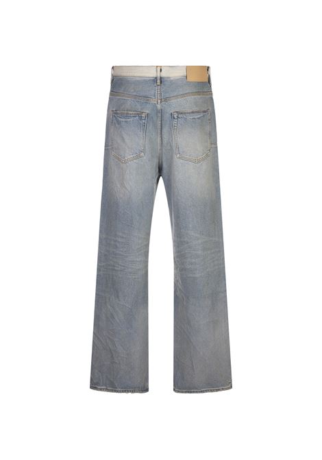 Light Indigo P018 Basalt Distressed Jeans PURPLE BRAND | P018-BBD1225LT INDIGO